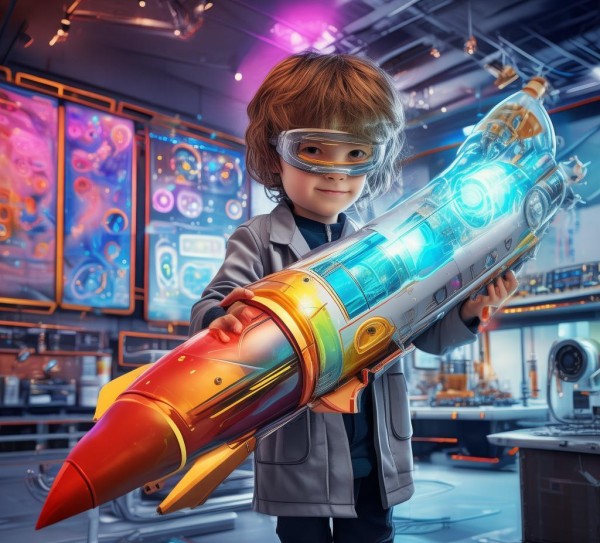 四年级科技与创新,我的火箭喷射器创意之旅 四年级科技与创新,我的火箭喷射器创意之旅