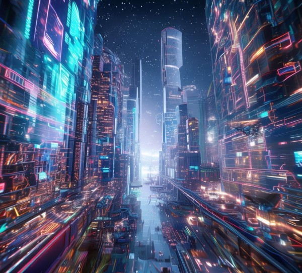 电子科技动态图片高清大图，科技浪潮中的视觉盛宴与未来想象